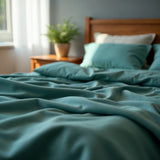 Royal Comfort Bamboo Cooling 2000TC Sheet Set-Aqua