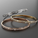 Boxed Aurelle Bangle and Hoops Set Embellished with SWAROVSKI® Crystals