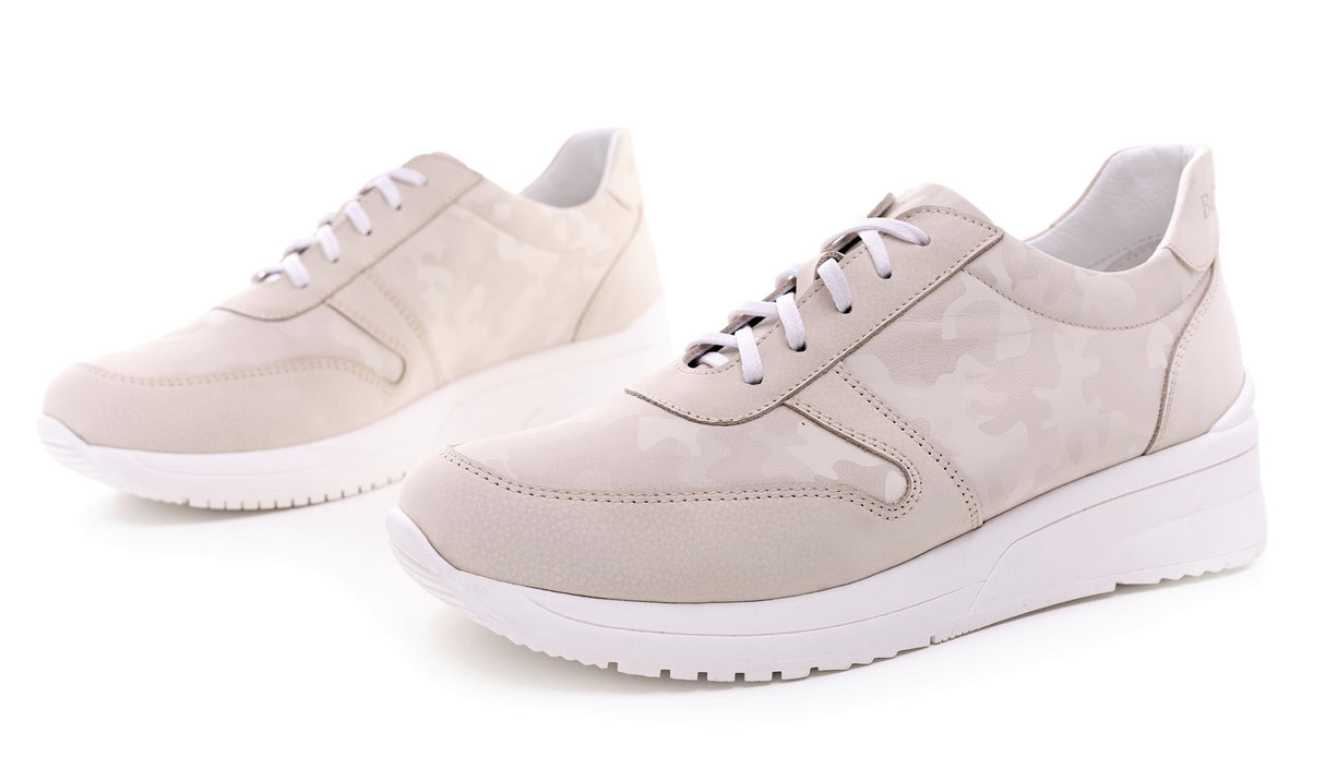 Bosccolo Womens Sneakers - Beige Camouflage