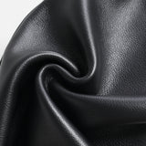 Slouchy Pillow Leather Bag – Double-Zip Shoulder & Crossbody Bag