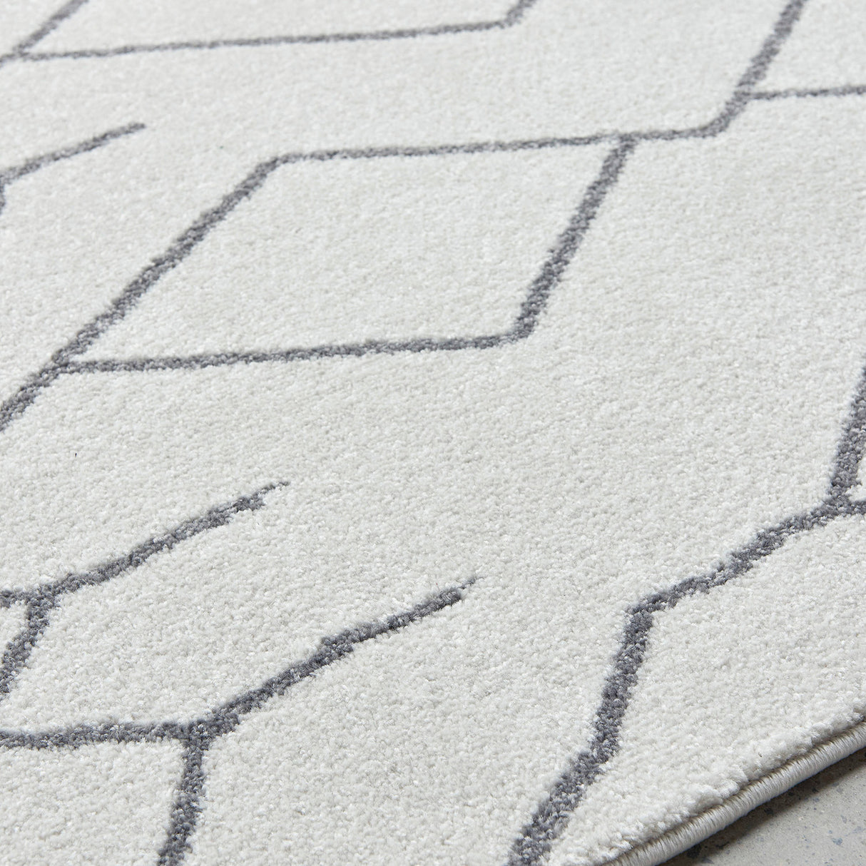 Paradise Ivy Grey Runner Rug