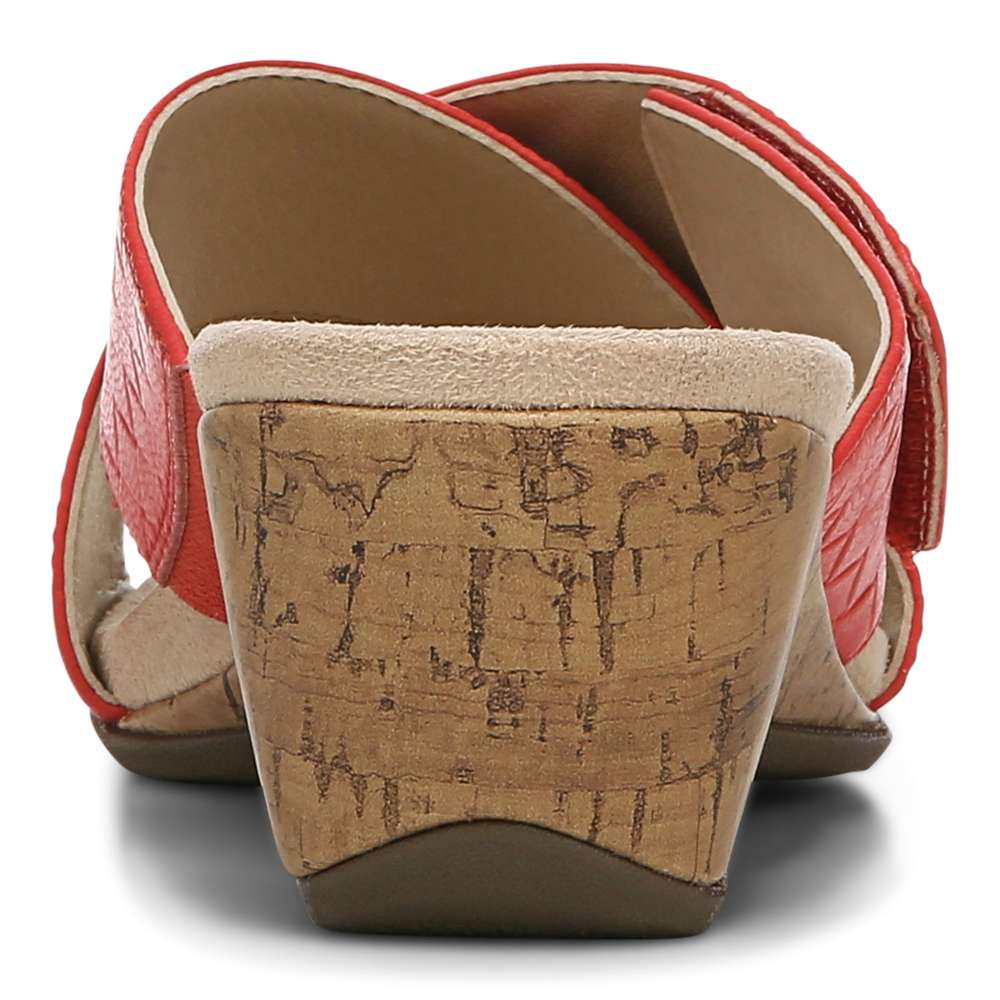 Vionic Leticia Wedge Sandal - Poppy