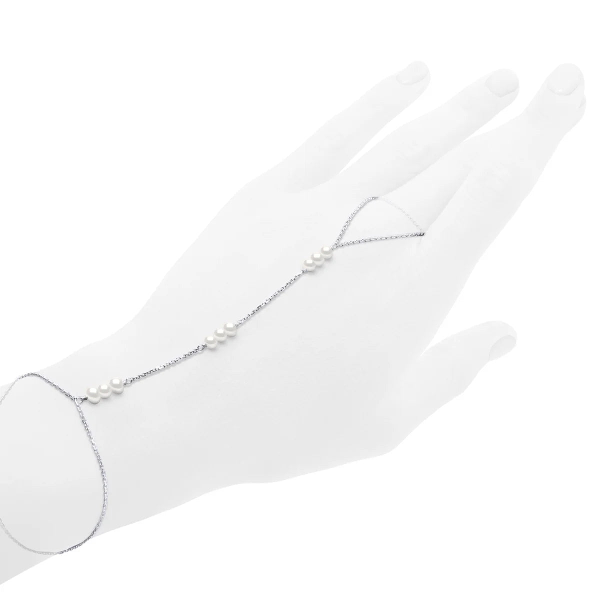 Bracelet 9 Pearl Freshwater Pearl White