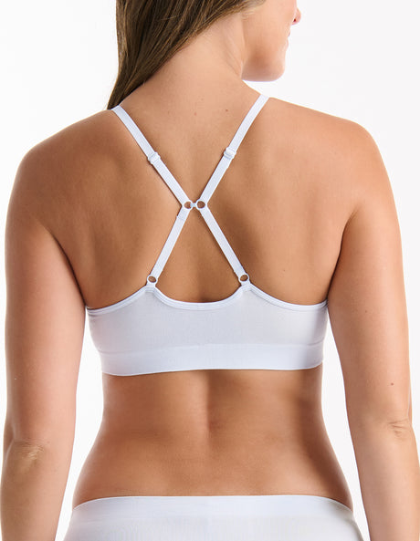 Ambra Pb Triangle Bralette - Aura Blue
