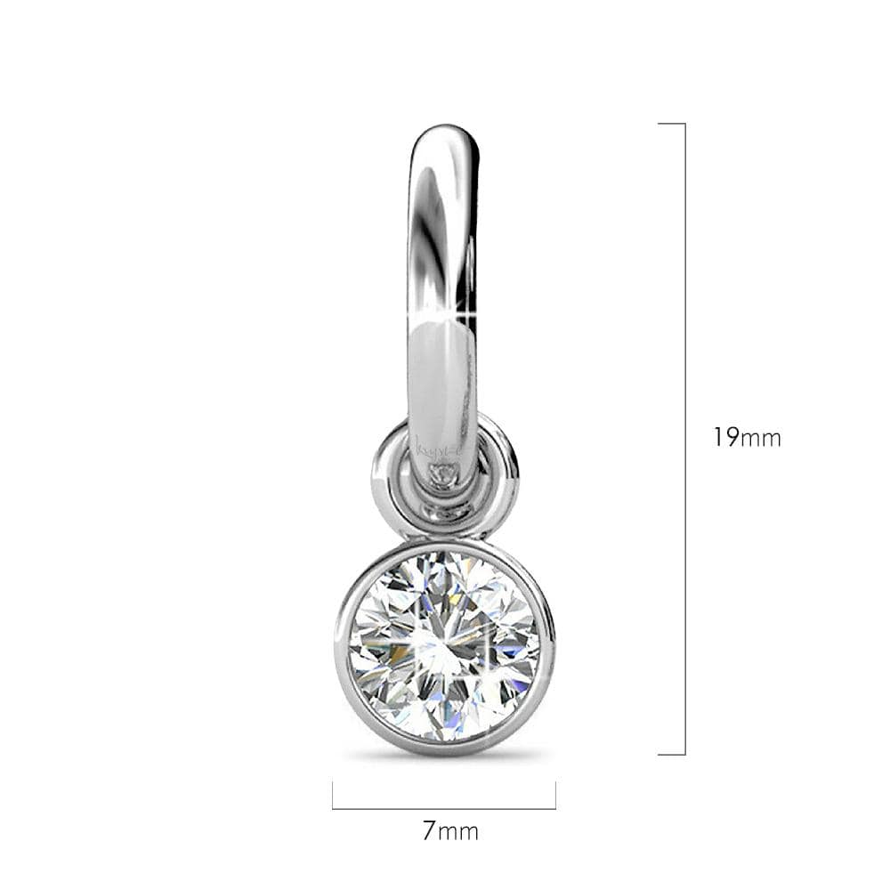 Krystal Couture Earrings Embellished with SWAROVSKI Crystals