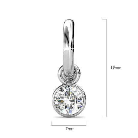 Krystal Couture Earrings Embellished with SWAROVSKI Crystals