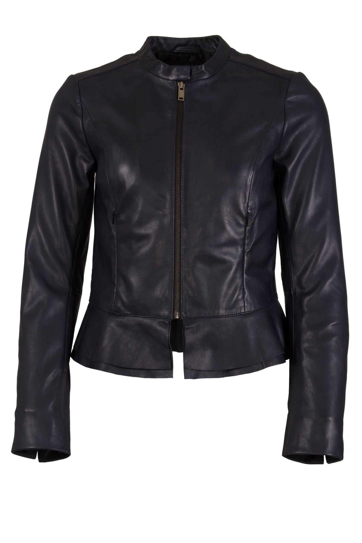 Womens Leather Jacket in Black