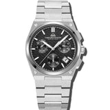Christophe Duchamp Attitude Chrono - Black Dial & 316L Stainless Steel Strap