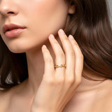 Bullion Gold Mariner Link Ring In Gold