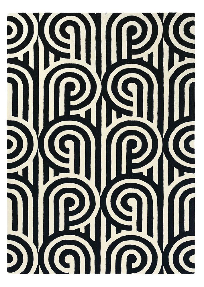 Florence Broadhurst Turnabouts Black 039205