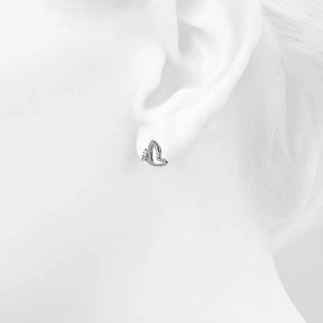 Krystal Couture Butterfly Buff Stud Earrings Embellished with SWAROVSKI Crystals