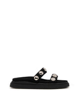 Therapy Persona Black Faux Suede