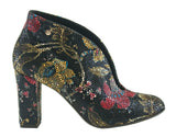 Bosccolo Womens Boots - Flowers On Black