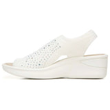 Bzees Star Bright Sandal - White Knit