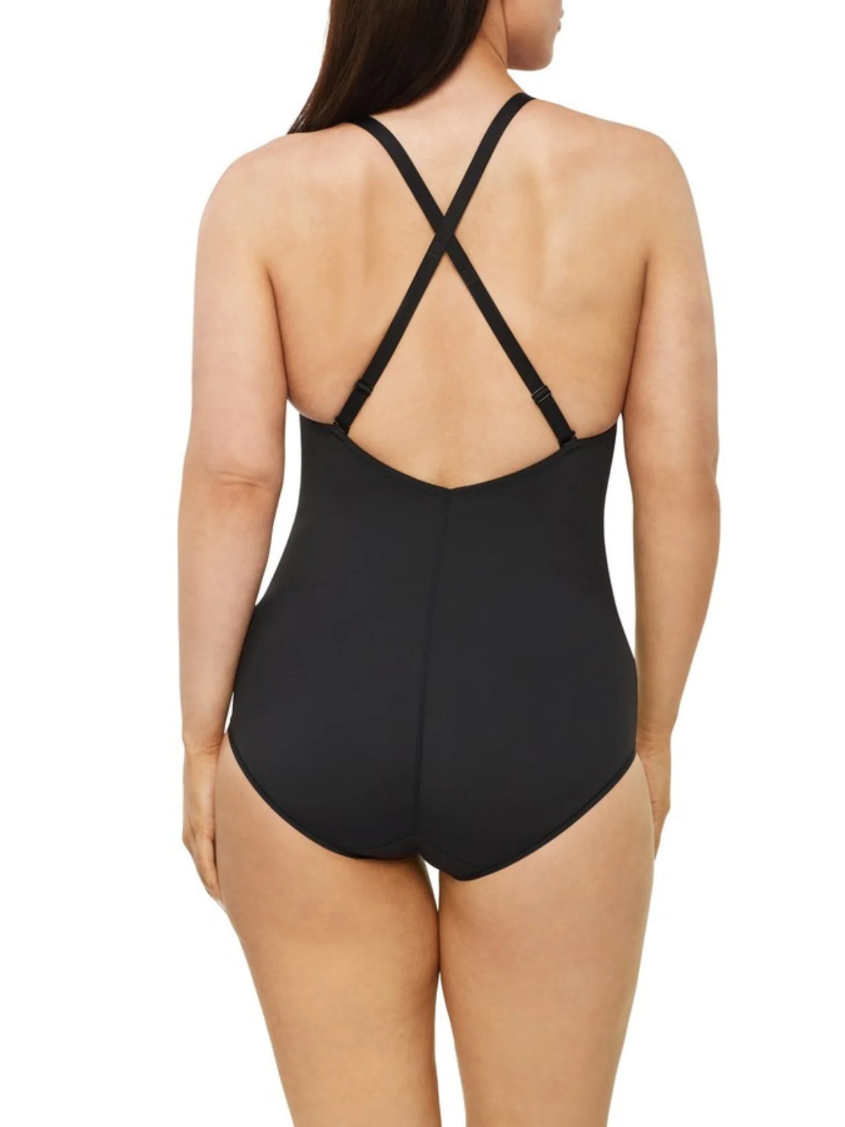Nancy Ganz Body Sculpt Bodysuit - Black