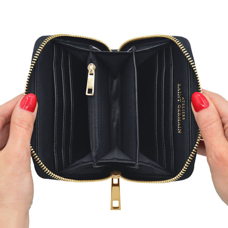 MONTAIGNE - Wallet - Card Holder - BLACK