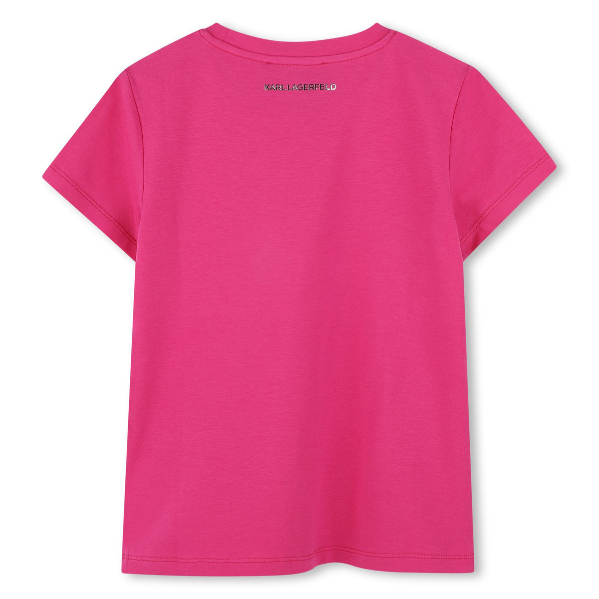 Karl Lagerfeld Girls Cafe Terrase D3 Short Sleeves Tee-Shirt - Pink