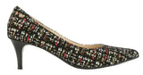 Bosccolo Womens High Heels - Red/Gold/Black