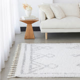 Casablanca Temara White Rug