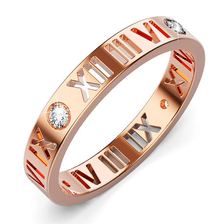 Bullion Gold Roman Reign Ring