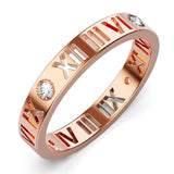 Bullion Gold Roman Reign Ring