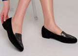 Bosccolo Womens Moccasin - Black