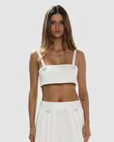 BY.DYLN Velah Top - White