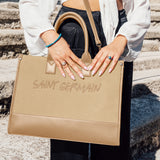 TOTE BAG QUARTIER LATIN BEIGE
