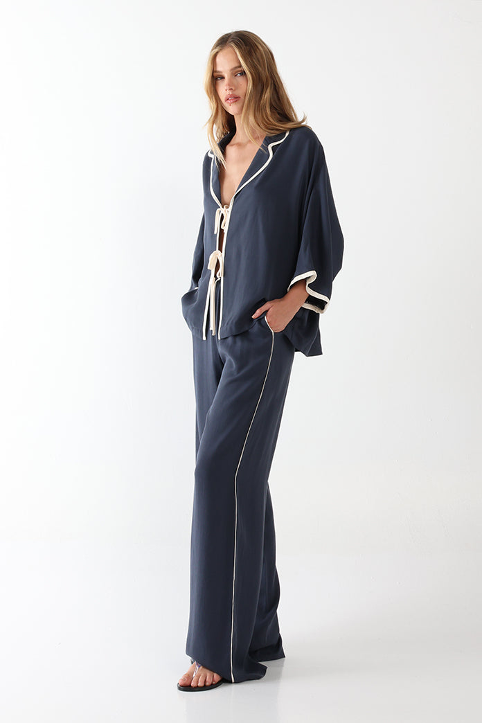 Lost In Lunar Women's Rheea Shirt - Navy