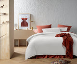 Accessorize Stone Washed Cotton Quilt Cover Set - White