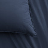 Accessorize Stone Washed Cotton Quilt Cover Set - Denim