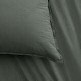 Accessorize Stone Washed Cotton Quilt Cover Set - Sage