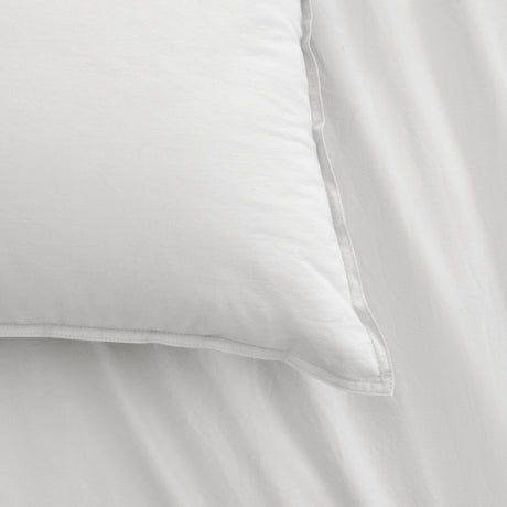 Accessorize Stone Washed Cotton Quilt Cover Set - White