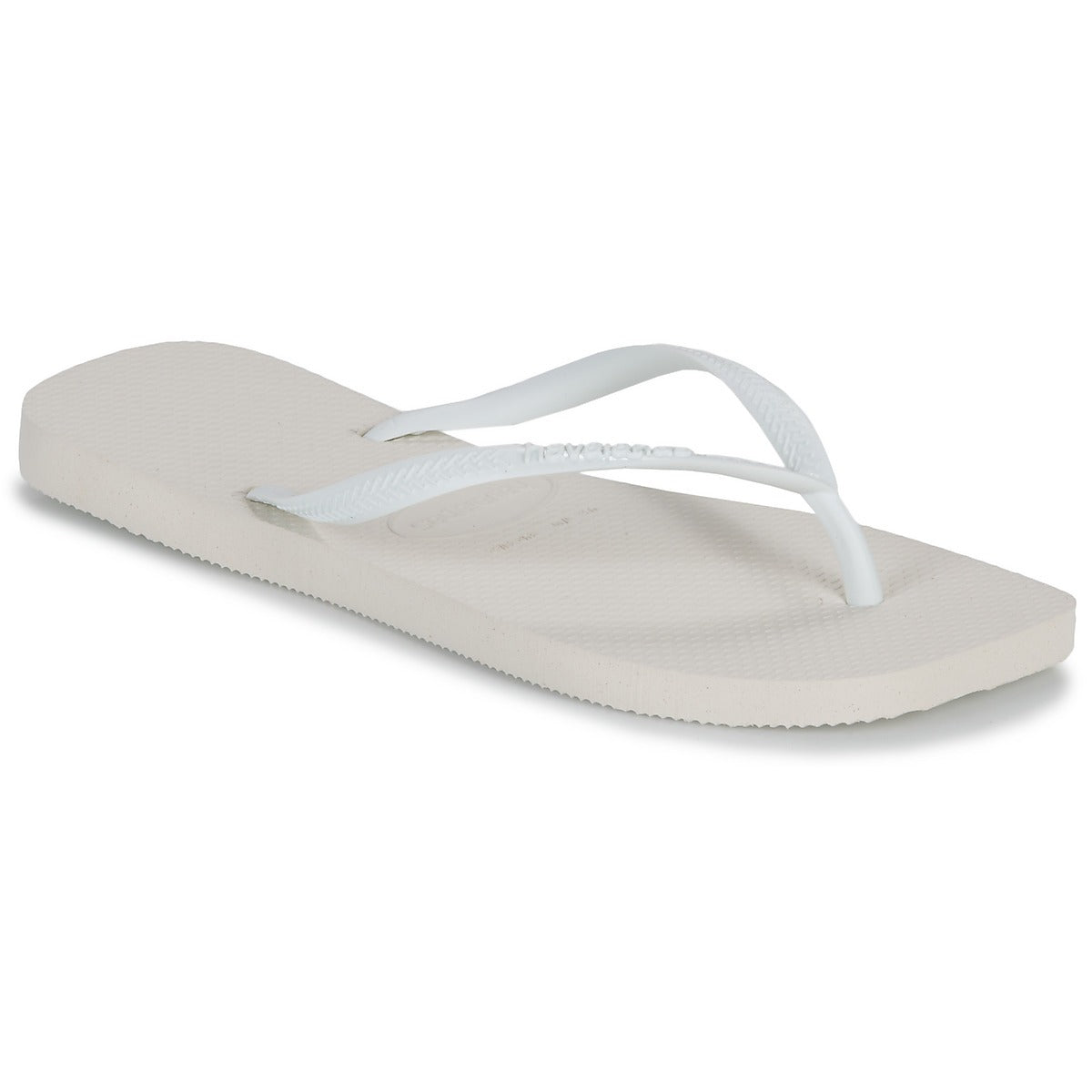 Havaianas Women's Slim Square Thongs - White