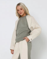 Lost In Lunar Women's Bree Sweater - Khaki/Beige