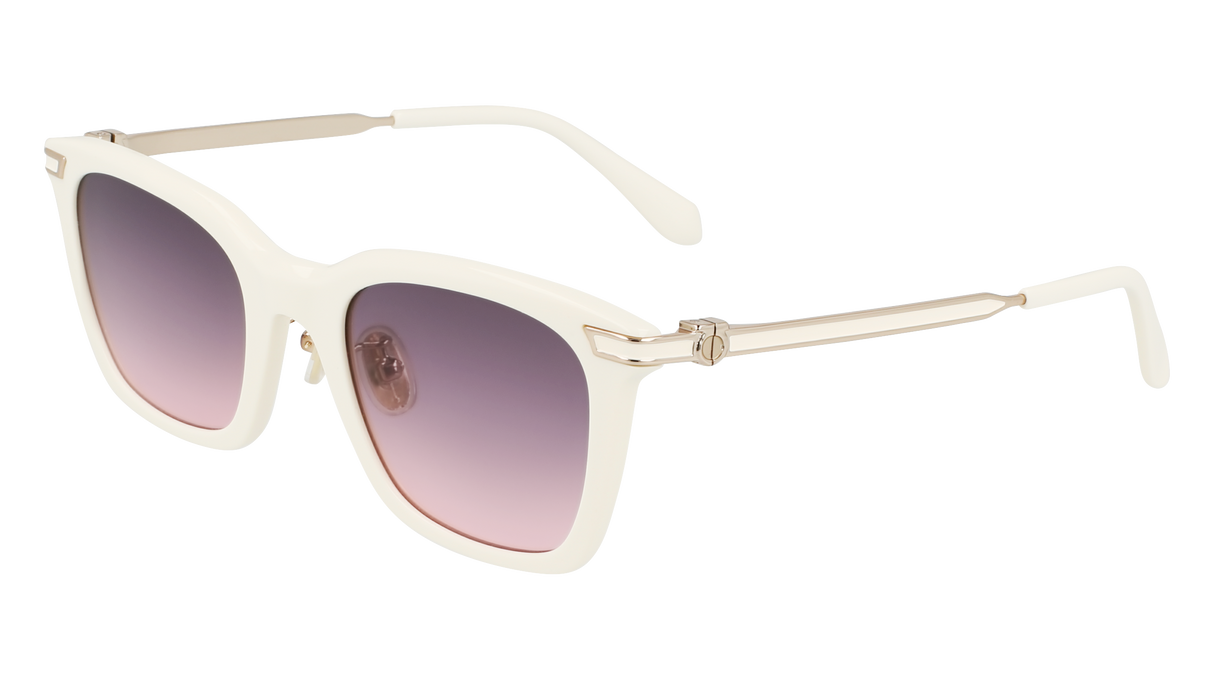 Salvatore Ferragamo SF2042SLB Womens Sunglasses - Ivory
