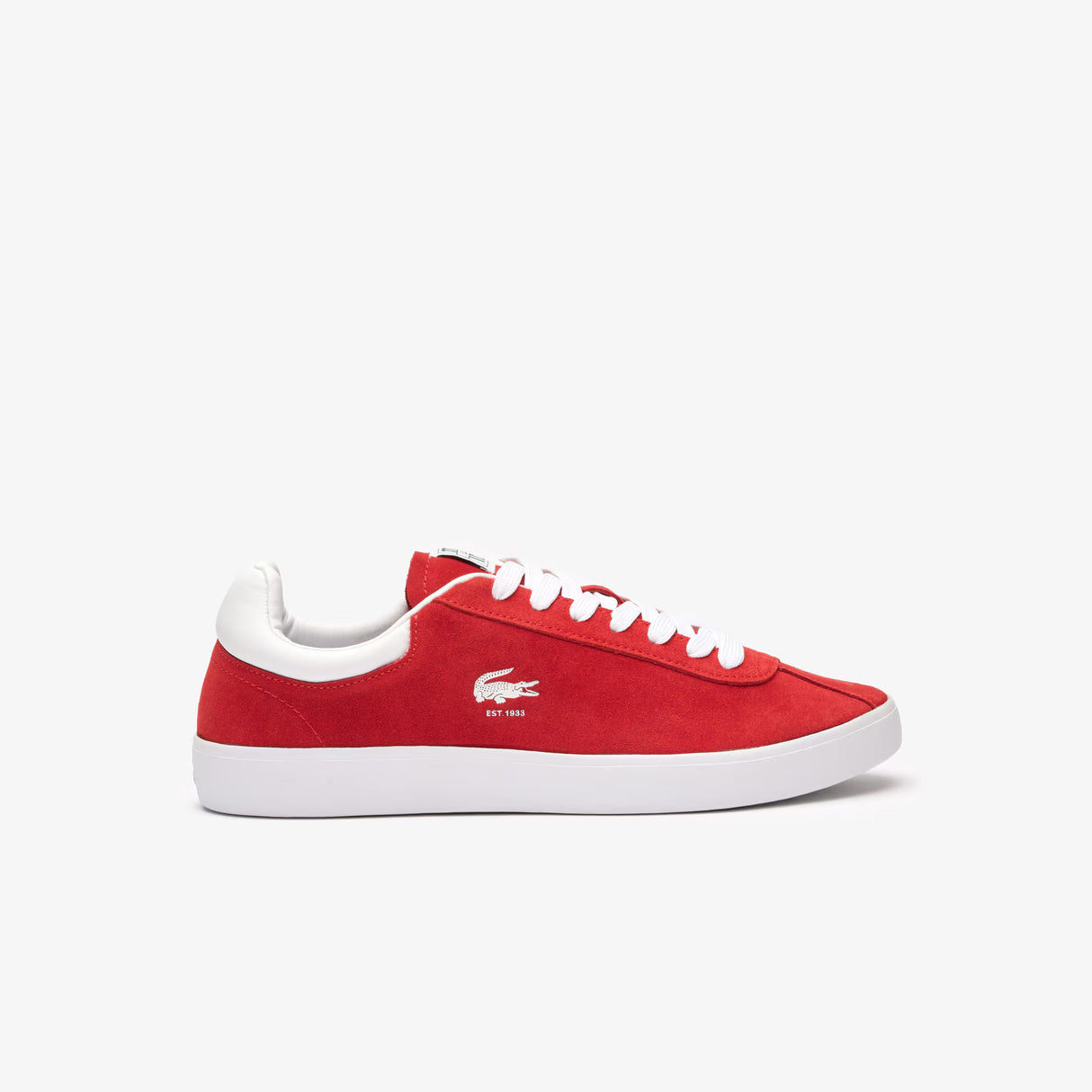 Lacoste Men's Baseshot 223 1 Sneakers - Red/White