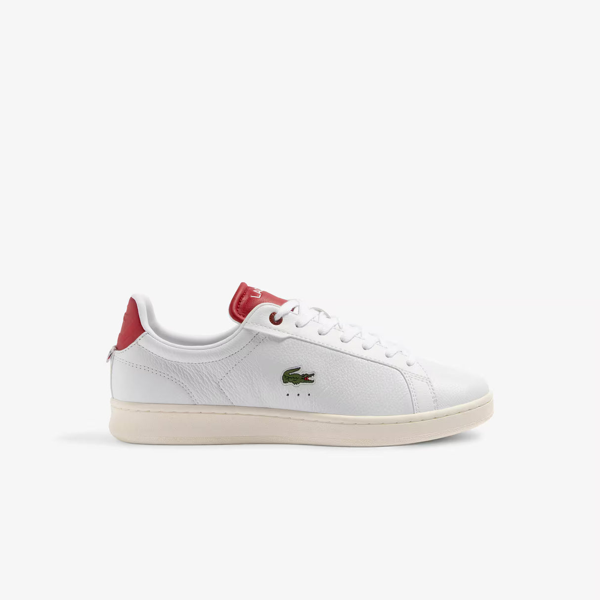 Lacoste Men's Carnaby Pro 2232 Sneakers - White/Red
