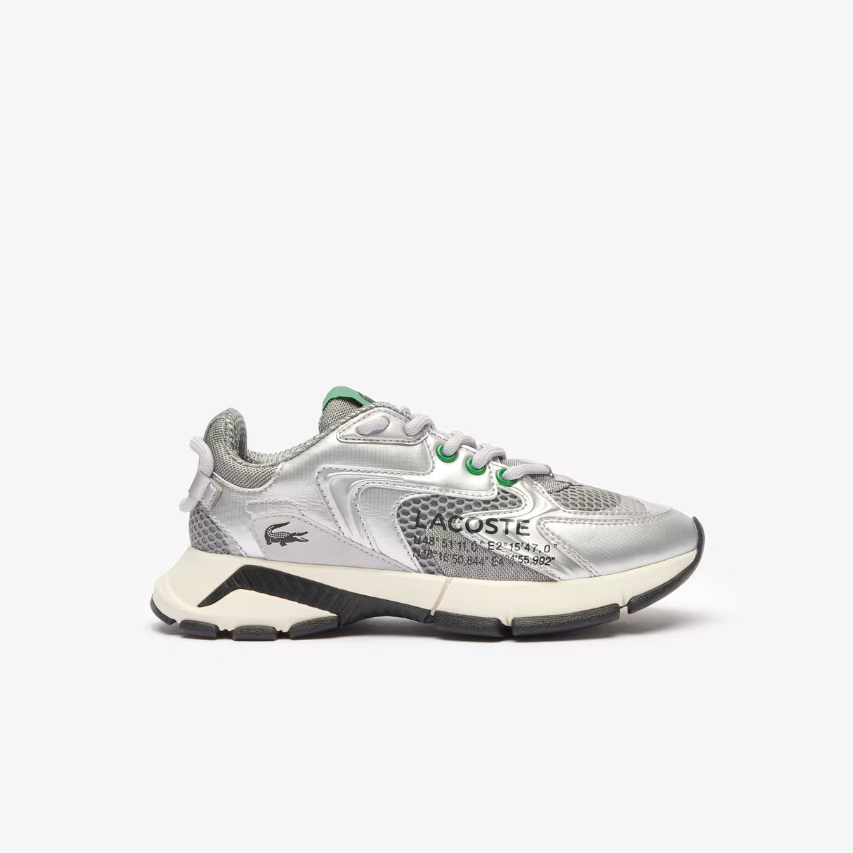 Lacoste Women's L003 Neo 124 3 Sneakers - Gray/Silver