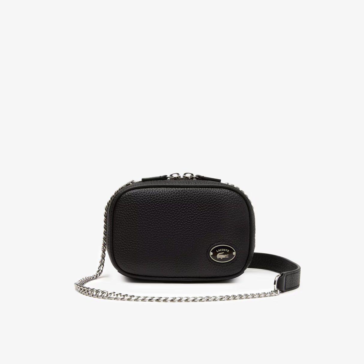Lacoste Women's Origin Croc Square Crossbody Bag - Noir