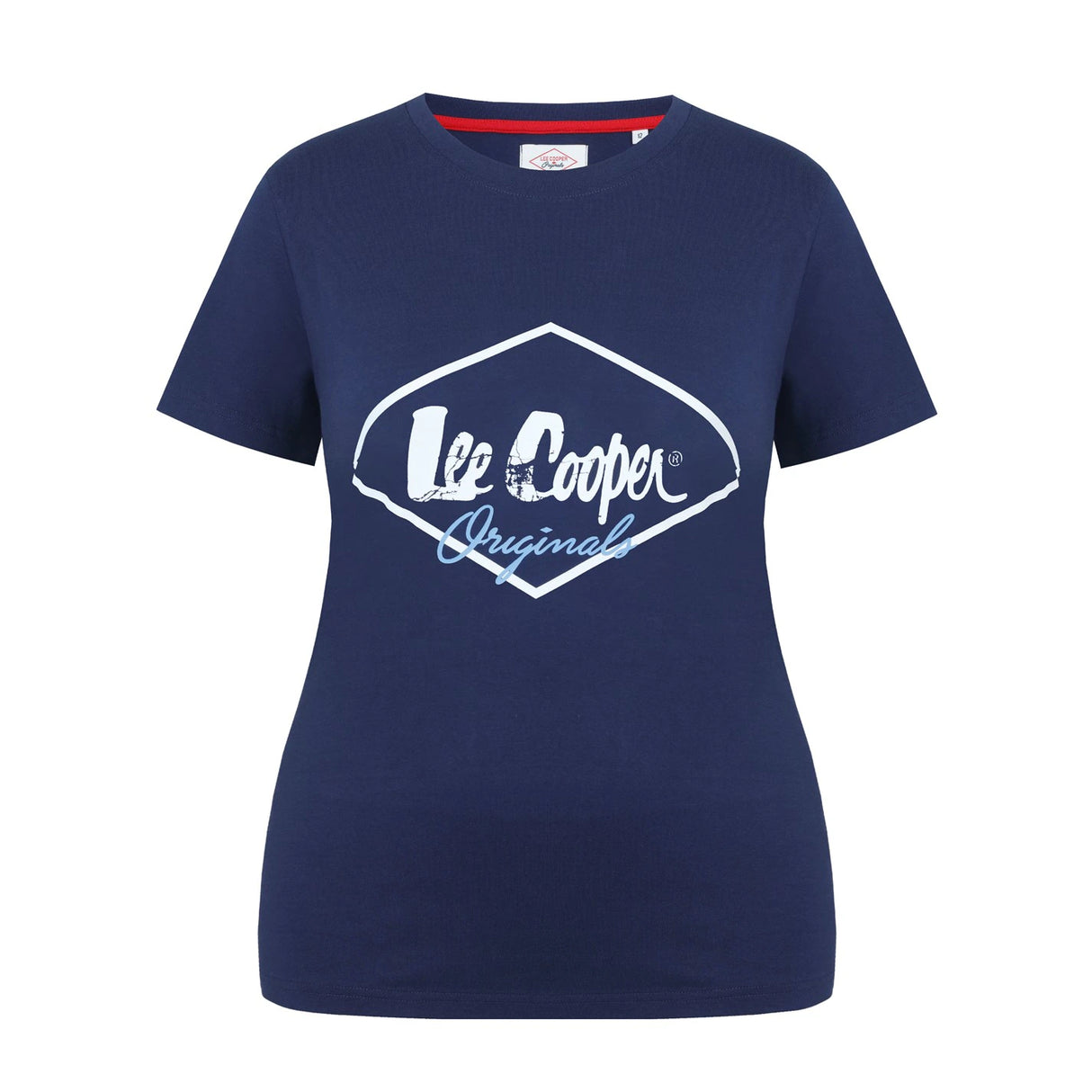 Lee Cooper Women's Diamond Tee - Navy