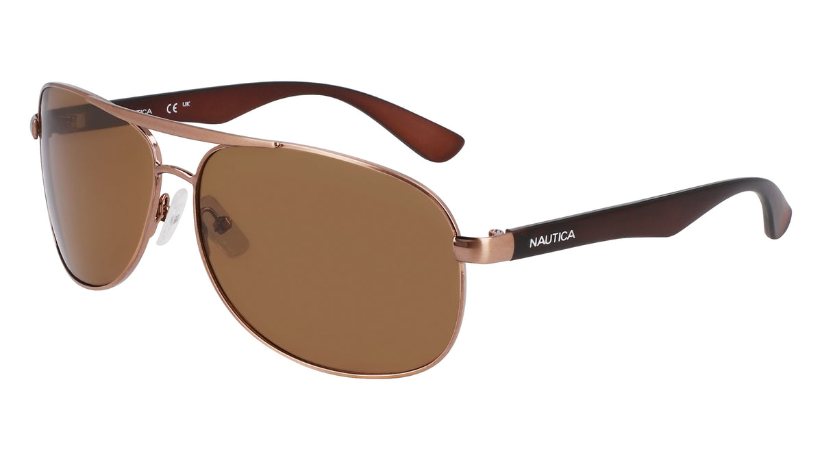 Nautica N2245S Mens Sunglasses - Brown