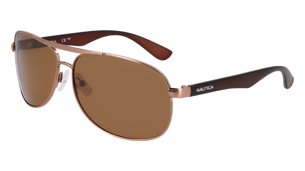 Nautica N2245S Mens Sunglasses - Brown