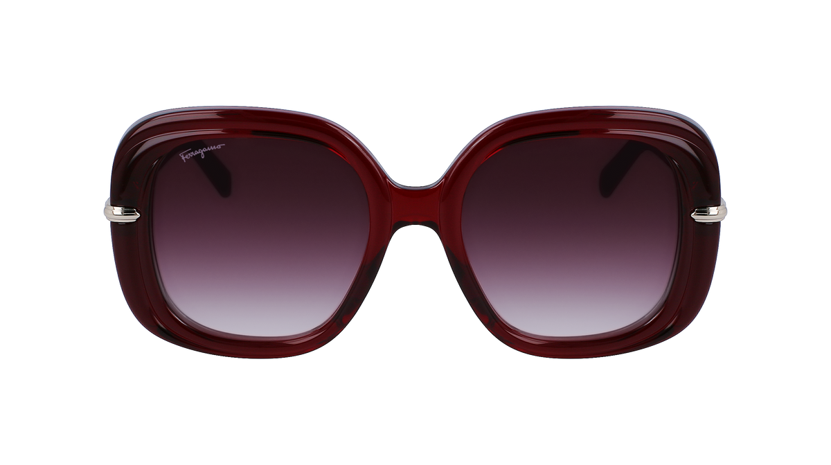 Salvatore Ferragamo SF1058S Womens Sunglasses - Transparent Burgundy