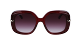 Salvatore Ferragamo SF1058S Womens Sunglasses - Transparent Burgundy