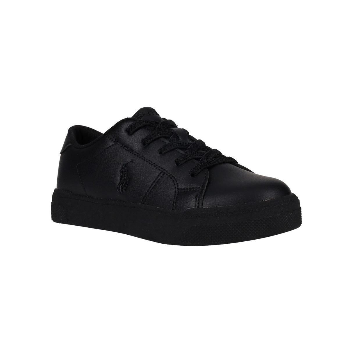 Polo Ralph Lauren Junior Unisex Sutton Sneakers - Triple Black