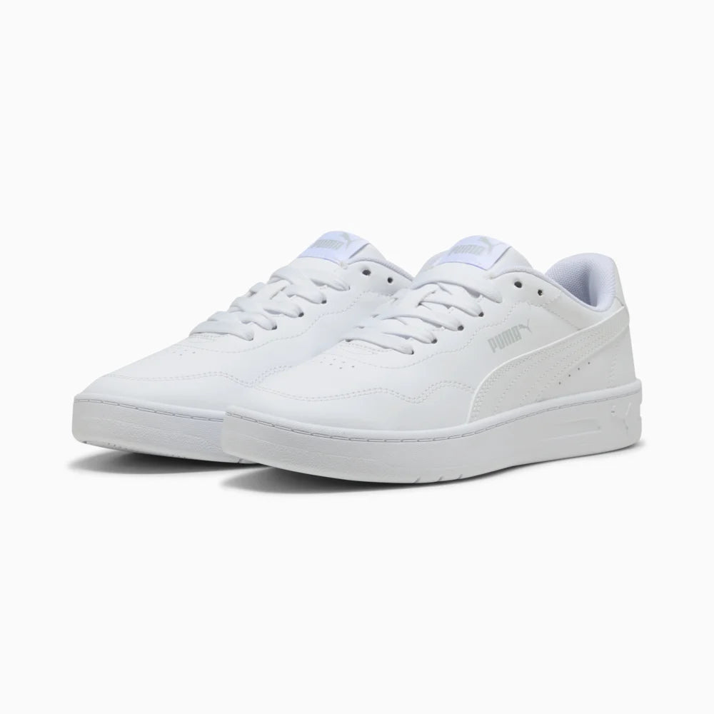 Puma Women's Counrt Sneakers - Puma White-Puma White-Cool Light Gray - US
