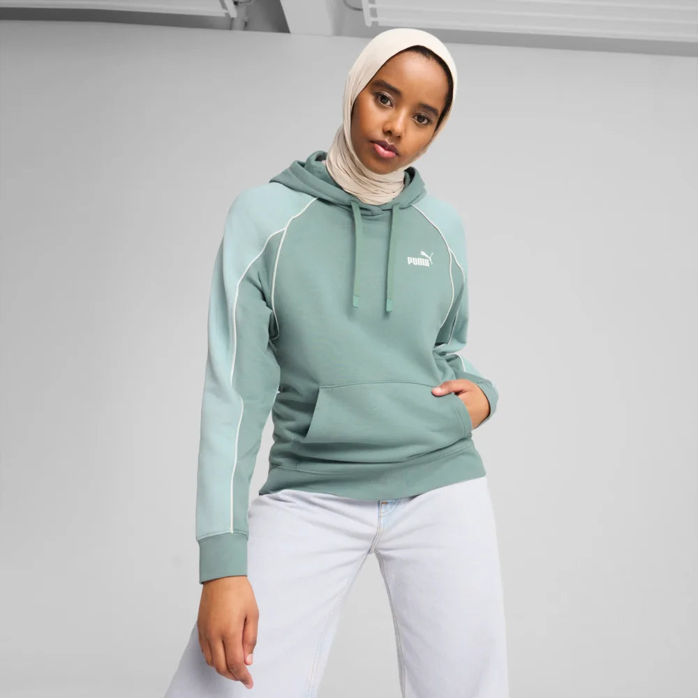 Puma Women's Puma Sport Comfort Hoodie - Green Moon