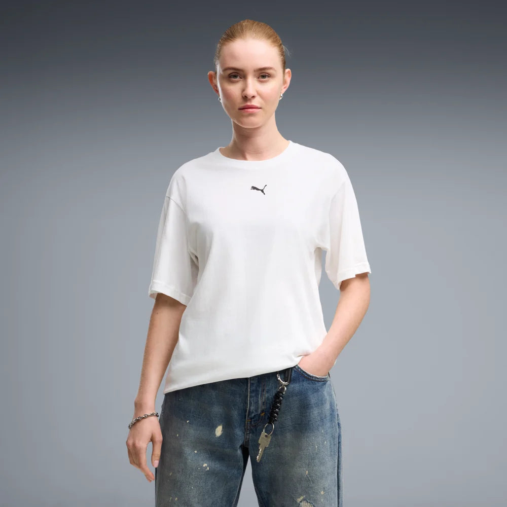 Puma Women's Relaxed Tee - White
