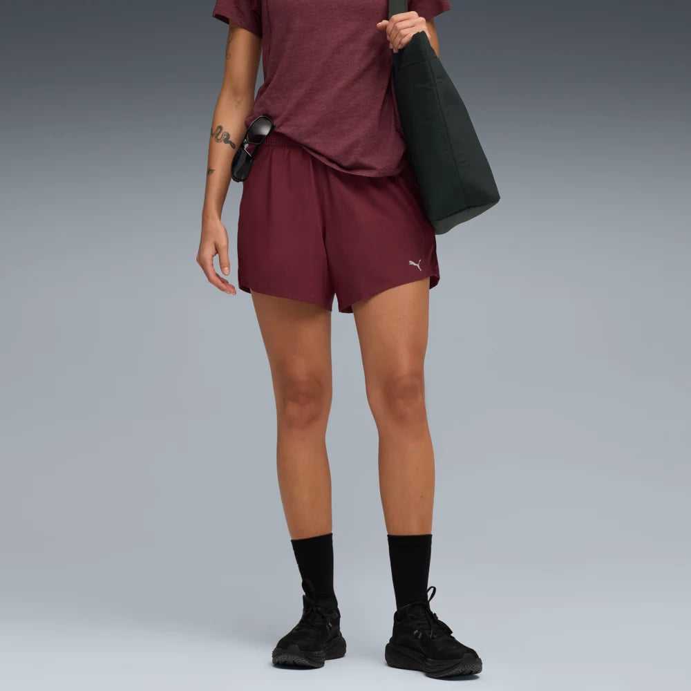 Puma Women's Run Velocity 5 Shorts - Ruby Shimmer